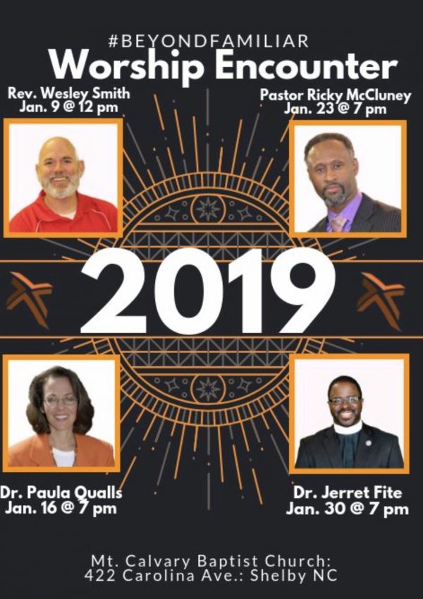 Beyond Familiar Worship Encounter! Join our Pastor January 23, at Mt. Calvary Baptist Church!